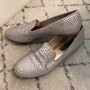 Steve Madden bedazzled loafers
